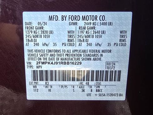 Used 2024 Ford Edge SEL w/ Convenience Package AWD/4WD image 32