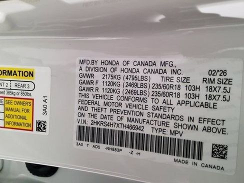 New 2026 Honda CR-V EX-L image 43