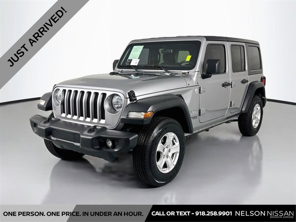 Used 2018 Jeep Wrangler Unlimited Sport S AWD/4WD image 1