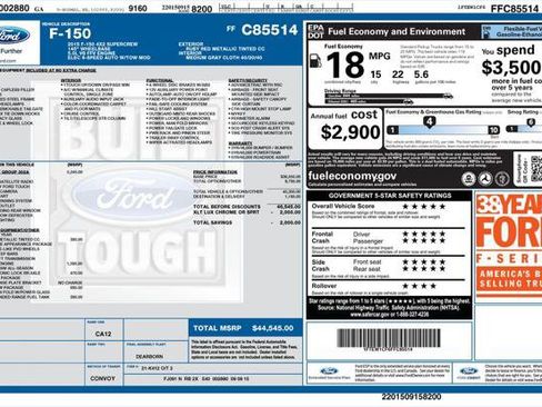 Used 2015 Ford F150 XLT w/ Equipment Group 302A Luxury RWD image 2