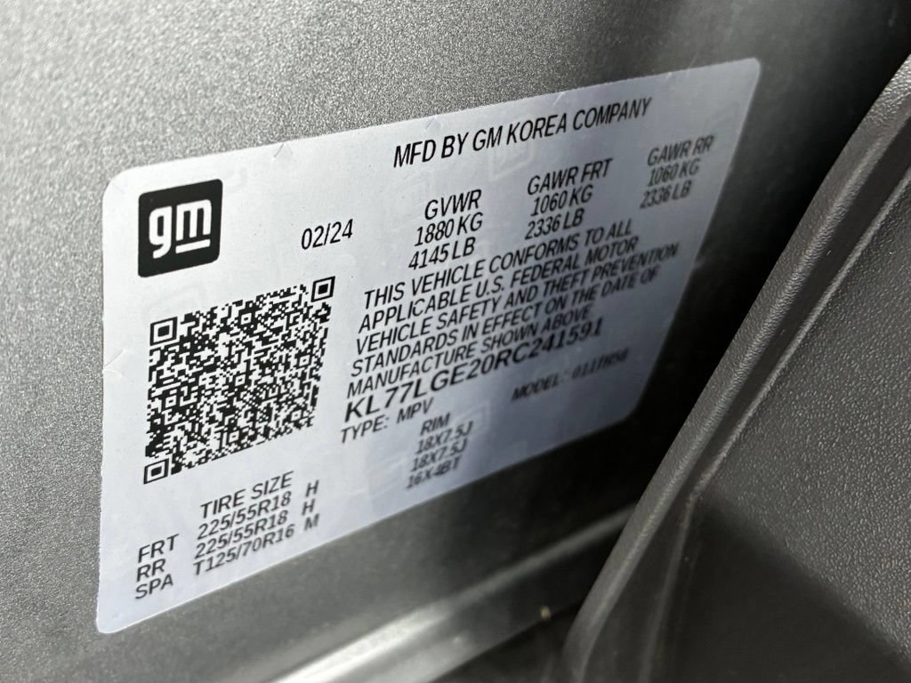 Used 2024 Chevrolet Trax RS FWD image 35