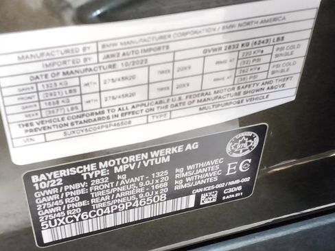 Used 2023 BMW X6 xDrive40i w/ Premium Enhanced Package AWD/4WD image 12
