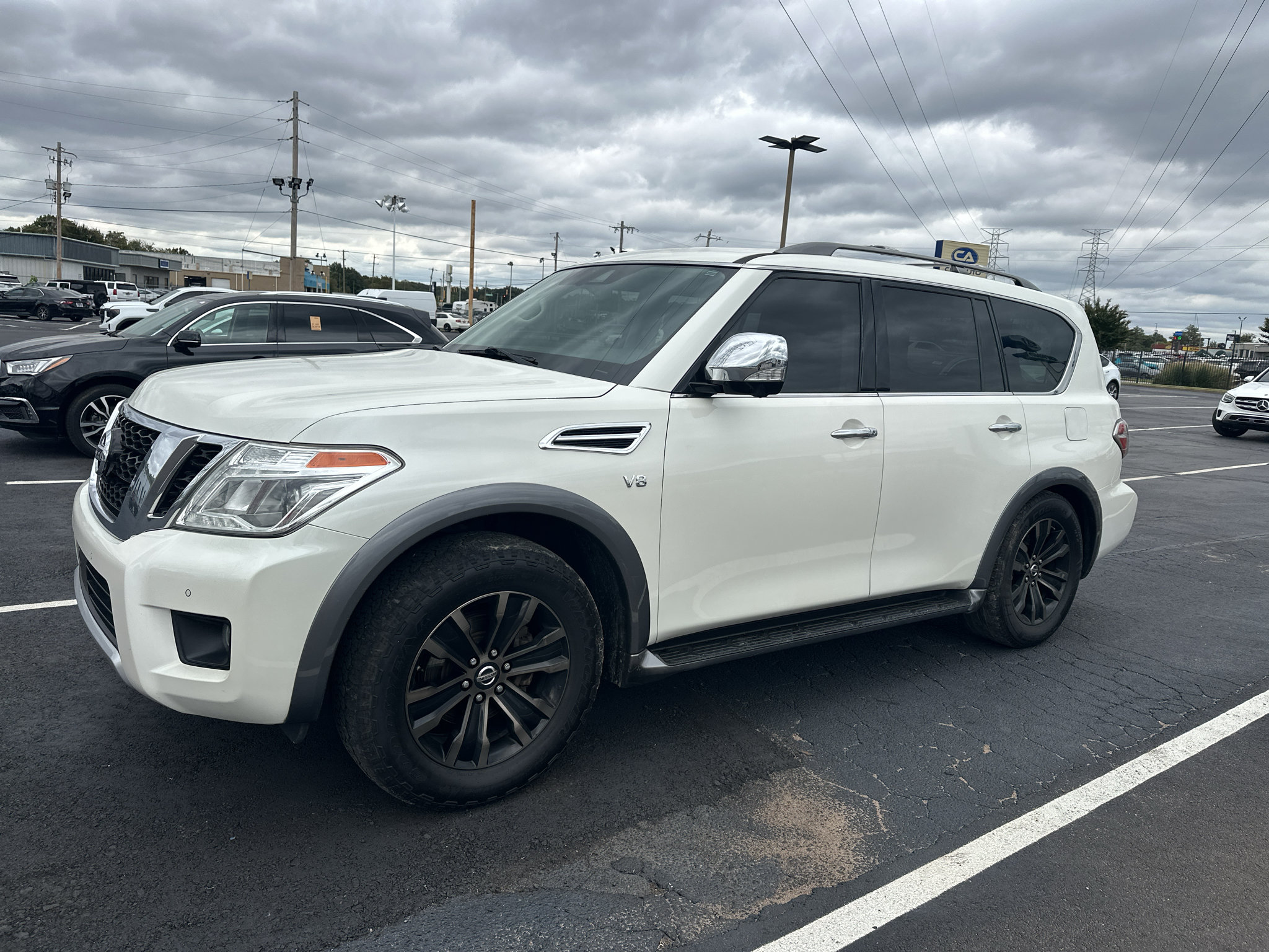Used 2018 Nissan Armada Platinum w/ Captain Seat Package AWD/4WD image 1
