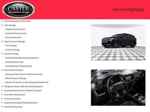 Certified 2023 GMC Terrain Denali w/ Black Diamond Edition AWD/4WD image 3