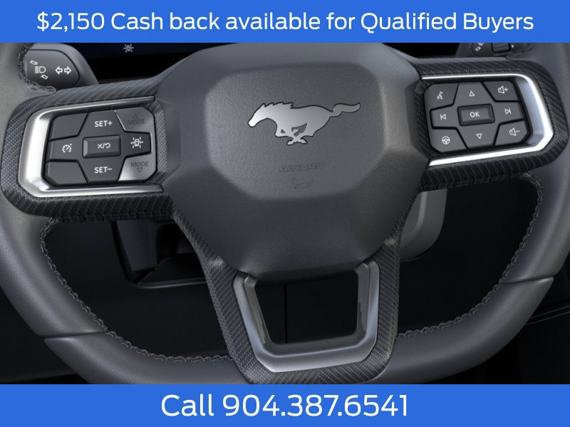 New 2026 Ford Mustang Convertible w/ Mustang Nite Pony Package RWD image 12