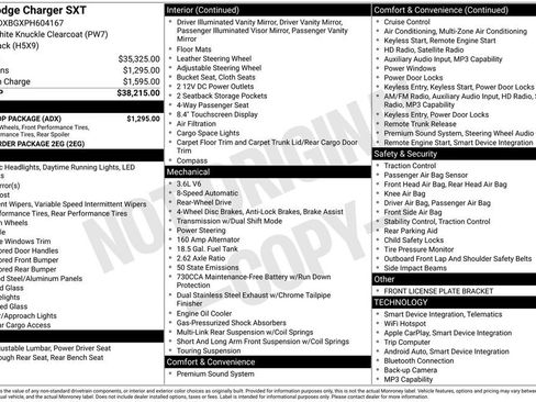 Used 2023 Dodge Charger SXT w/ Blacktop Package image 14