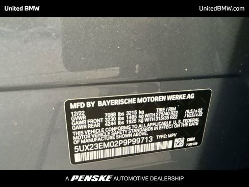 Used 2023 BMW X7 xDrive40i w/ M Sport Package image 24