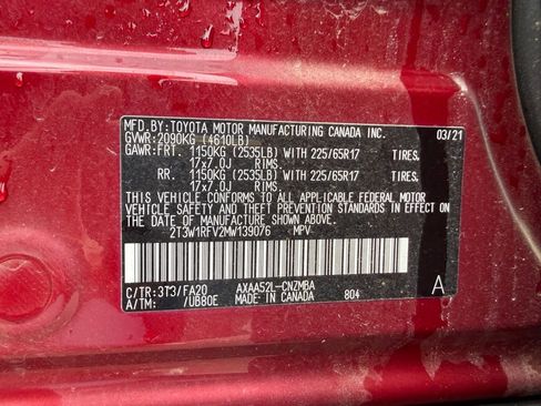 Used 2021 Toyota RAV4 XLE image 32