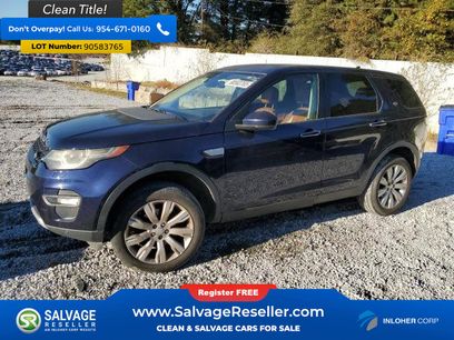 Used 2016 Land Rover Discovery Sport HSE Luxury