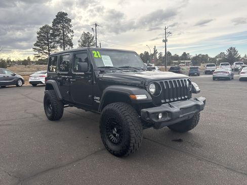 Used 2021 Jeep Wrangler Unlimited Sport image 2