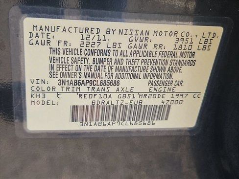 Used 2012 Nissan Sentra 2.0 S image 21