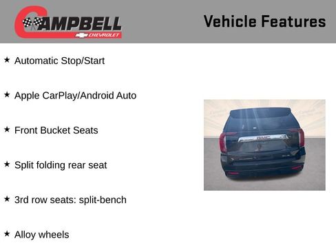 Used 2022 GMC Yukon XL SLE image 10