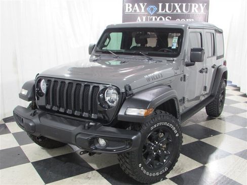Used 2021 Jeep Wrangler Unlimited Sport AWD/4WD image 4