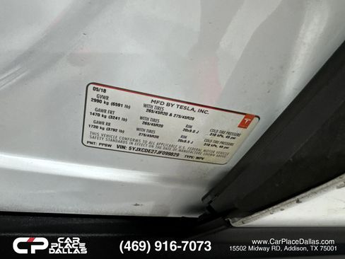 Used 2018 Tesla Model X 100D AWD/4WD image 38