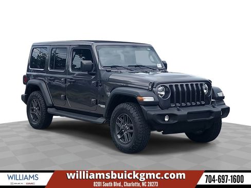 Used 2021 Jeep Wrangler Unlimited Sport w/ Sun And Sound Package AWD/4WD image 1