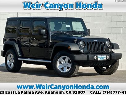 Used 2017 Jeep Wrangler Unlimited Sport w/ Quick Order Package 24S