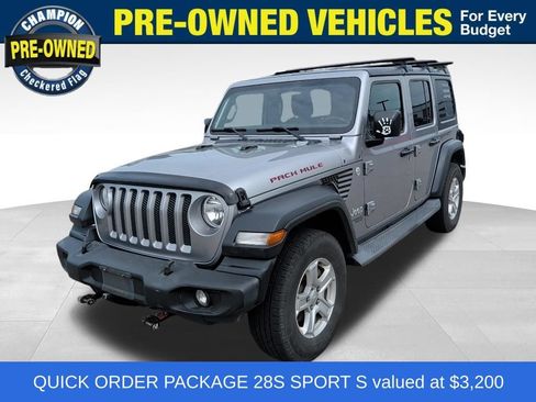 Used 2018 Jeep Wrangler Unlimited Sport S AWD/4WD image 1