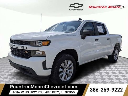 Used 2021 Chevrolet Silverado 1500 Custom AWD/4WD image 1
