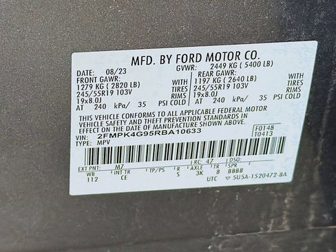 Used 2024 Ford Edge SE w/ Black Appearance Package AWD/4WD image 36