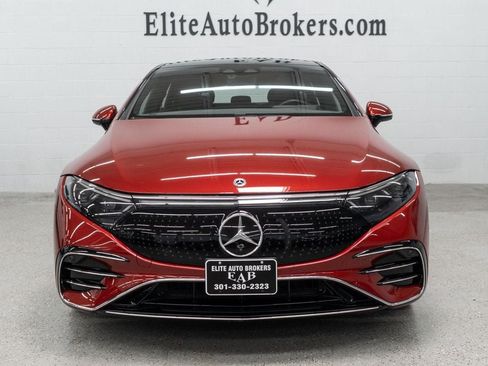 Used 2023 Mercedes-Benz EQS 450+ 4MATIC Sedan w/ AMG Line Exterior Package image 3