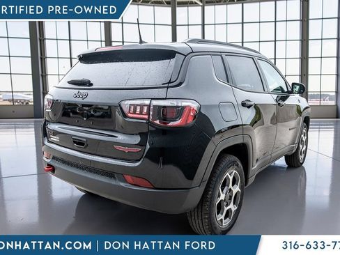 Used 2022 Jeep Compass Trailhawk w/ Trailhawk Convenience Group AWD/4WD image 38