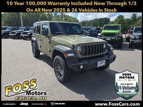 New 2025 Jeep Wrangler Sport S image 1