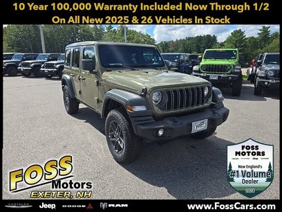 New 2025 Jeep Wrangler Sport S