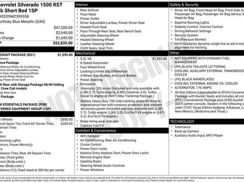 Used 2021 Chevrolet Silverado 1500 RST w/ LPO, Blackout Package AWD/4WD image 12