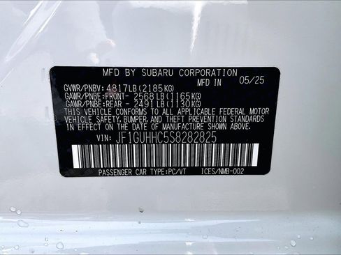 Certified 2025 Subaru Impreza RS image 30