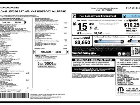 Used 2023 Dodge Challenger SRT Hellcat image 60