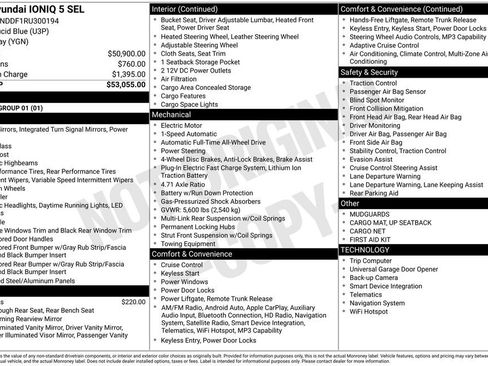 New 2024 Hyundai Ioniq 5 SEL image 6