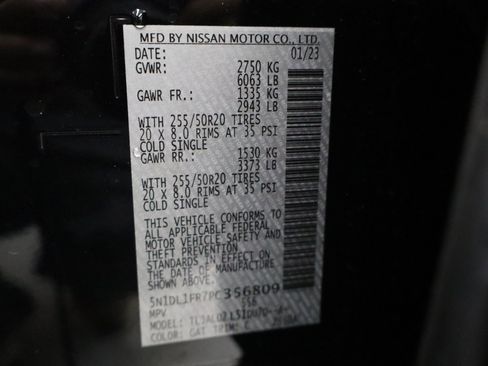 Used 2023 INFINITI QX60 Luxe w/ Performance Audio Package image 35