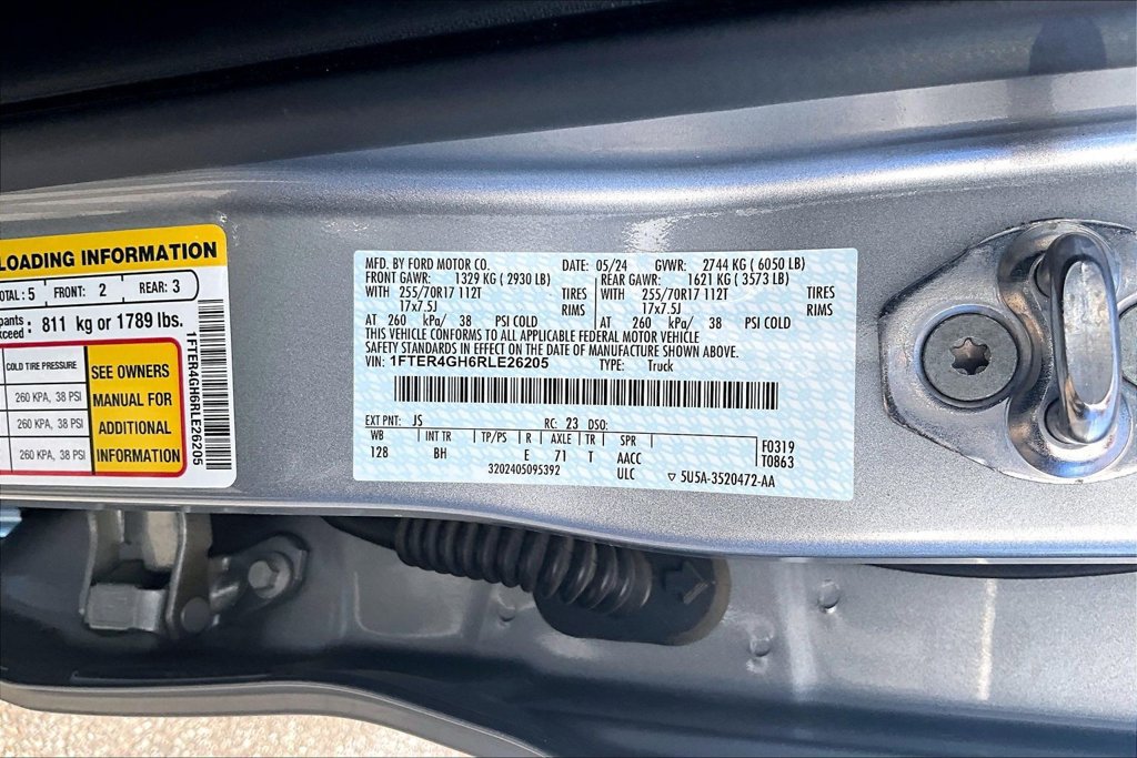 Used 2024 Ford Ranger XLT w/ Trailer Tow Package RWD image 6