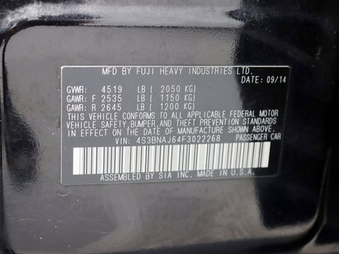 Used 2015 Subaru Legacy 2.5i Limited AWD/4WD image 36