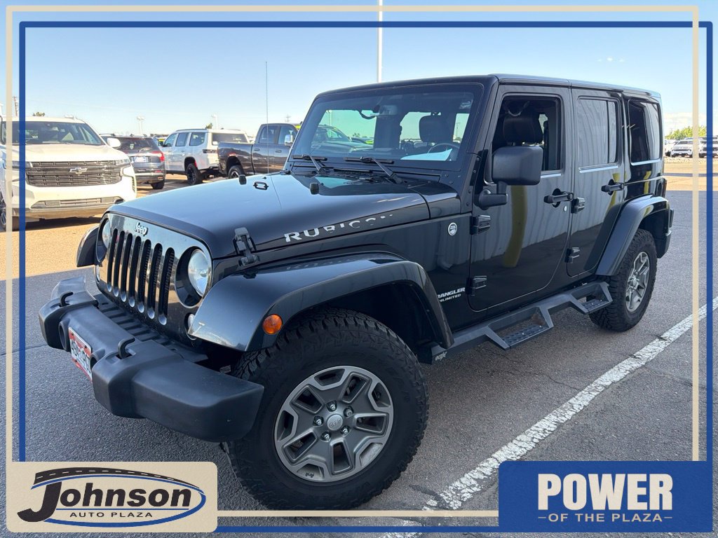Used 2014 Jeep Wrangler Unlimited Rubicon w/ Connectivity Group AWD/4WD image 1