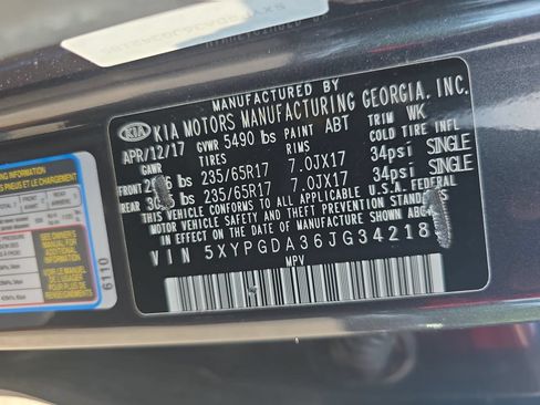 Used 2018 Kia Sorento AWD image 33
