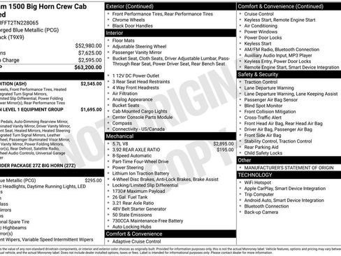 New 2026 RAM 1500 Big Horn w/ Night Edition image 46