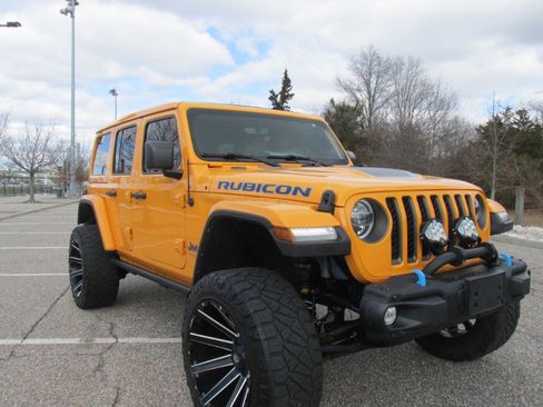 Used 2021 Jeep Wrangler Unlimited Rubicon 4xe w/ Steel Bumper Group image 42