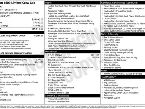 Used 2019 RAM 1500 Limited image 35