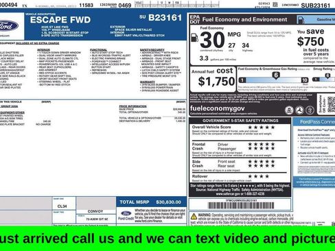 Used 2025 Ford Escape ST-Line FWD image 1