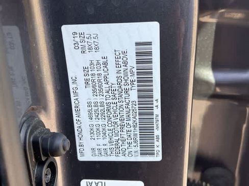 Used 2019 Honda CR-V EX-L image 22