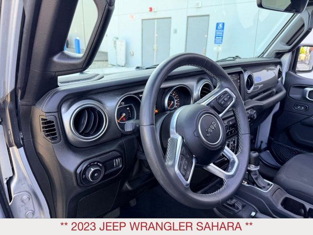 Certified 2023 Jeep Wrangler Unlimited Sahara w/ LED Lighting Group AWD/4WD image 13