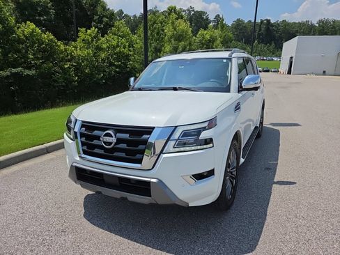 Used 2023 Nissan Armada Platinum w/ Cargo Package RWD image 2