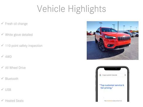 Used 2021 Jeep Cherokee Latitude Lux 80th Anniv w/ Quick Order Package 26U 80TH image 6