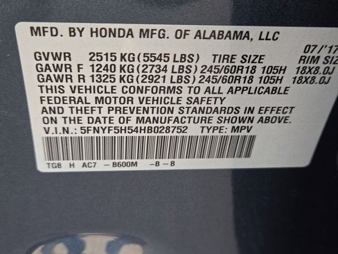 Used 2017 Honda Pilot EX-L image 32