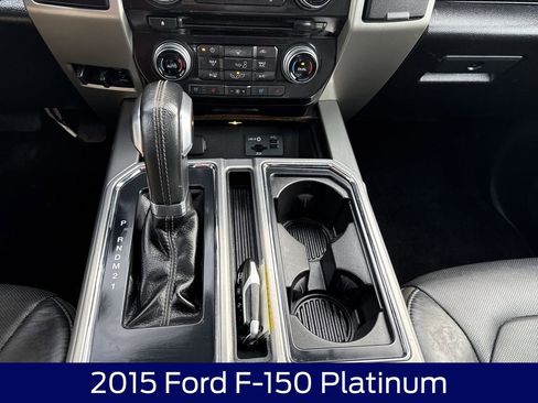 Used 2015 Ford F150 Platinum w/ Trailer Tow Package image 25