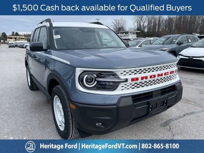 New 2025 Ford Bronco Sport Heritage w/ Convenience Package