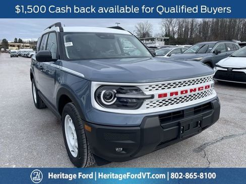 New 2025 Ford Bronco Sport Heritage w/ Convenience Package image 1