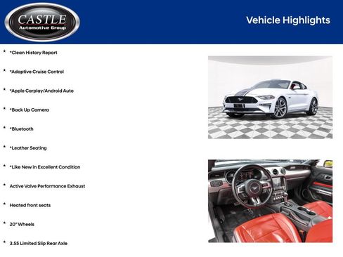 Used 2022 Ford Mustang GT Premium w/ Equipment Group 401A RWD image 4