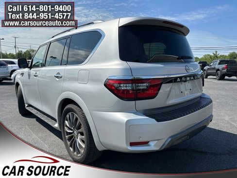 Used 2024 Nissan Armada Platinum w/ Captain's Chairs Package AWD/4WD image 6